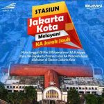 Kini Stasiun Jakarta Kota Layani Kereta Jarak Jauh