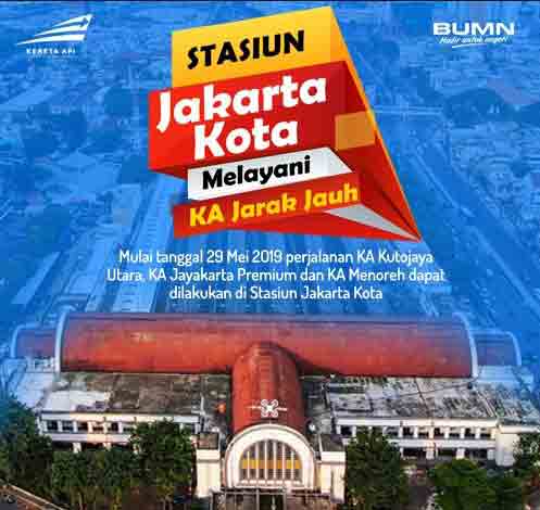 Jadwal Stasiun Jakarta Kota