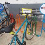 Parkir Sepeda di Stasiun KRL